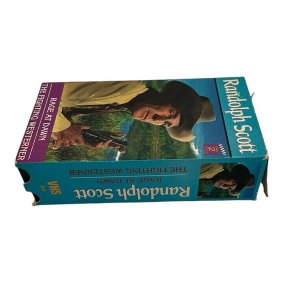 Rage at Dawn And The Fighting Westerner Randolph Scott VHS - Picture 6 of 9